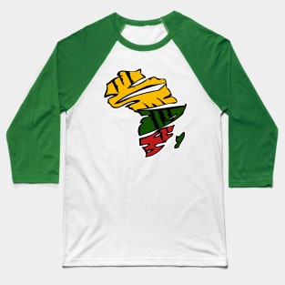 africa Baseball T-Shirt